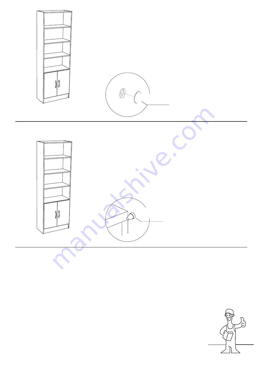 Manhattan Comfort 29AMC164 Assembly Instructions Manual Download Page 11