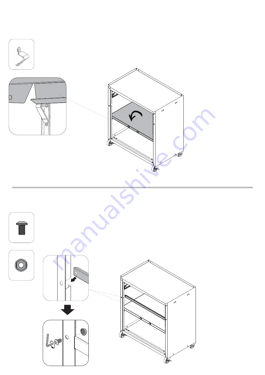 Manhattan Comfort 2GMCC Assembly Manual Download Page 8