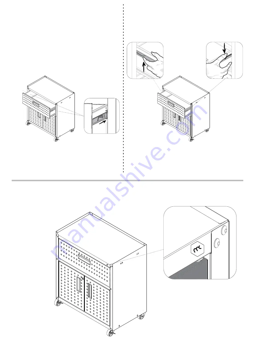 Manhattan Comfort 2GMCC Assembly Manual Download Page 11