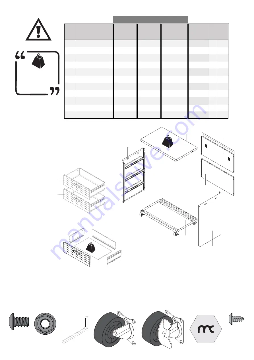 Manhattan Comfort 4GMCC Скачать руководство пользователя страница 3