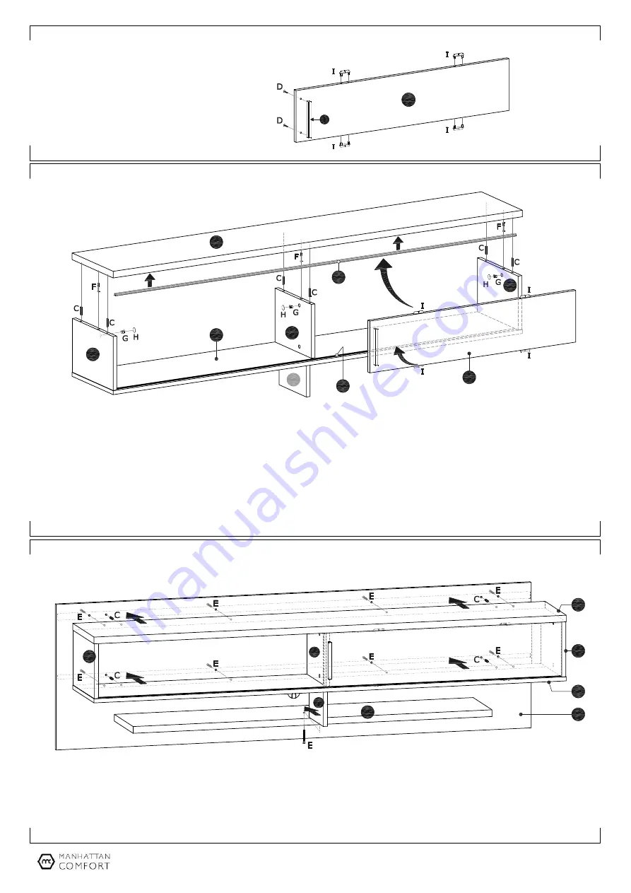 Manhattan Comfort Astor 70.86 Quick Start Manual Download Page 5