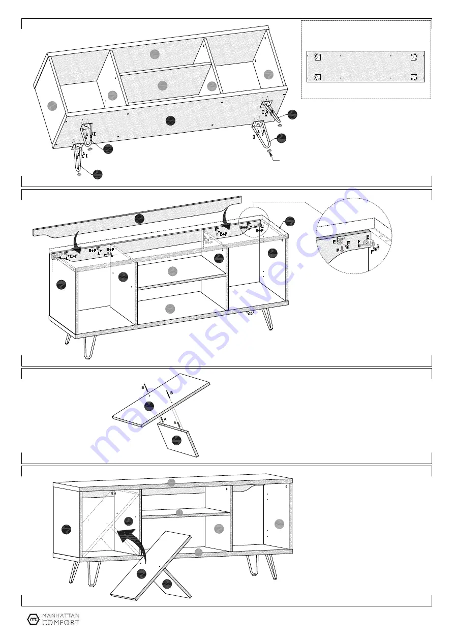 Manhattan Comfort Baxter 216BMC1 Скачать руководство пользователя страница 5