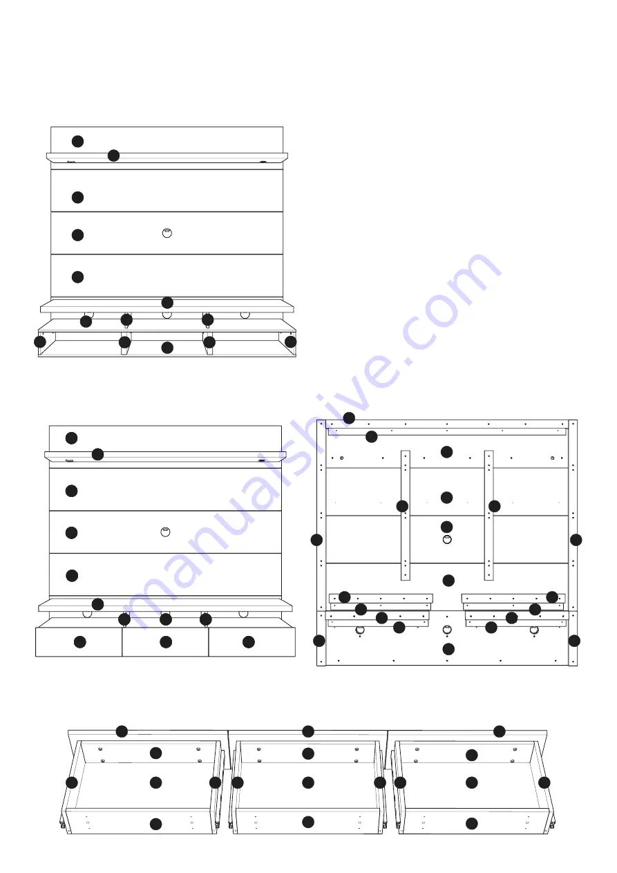 Manhattan Comfort Cabrini 23851 Скачать руководство пользователя страница 3