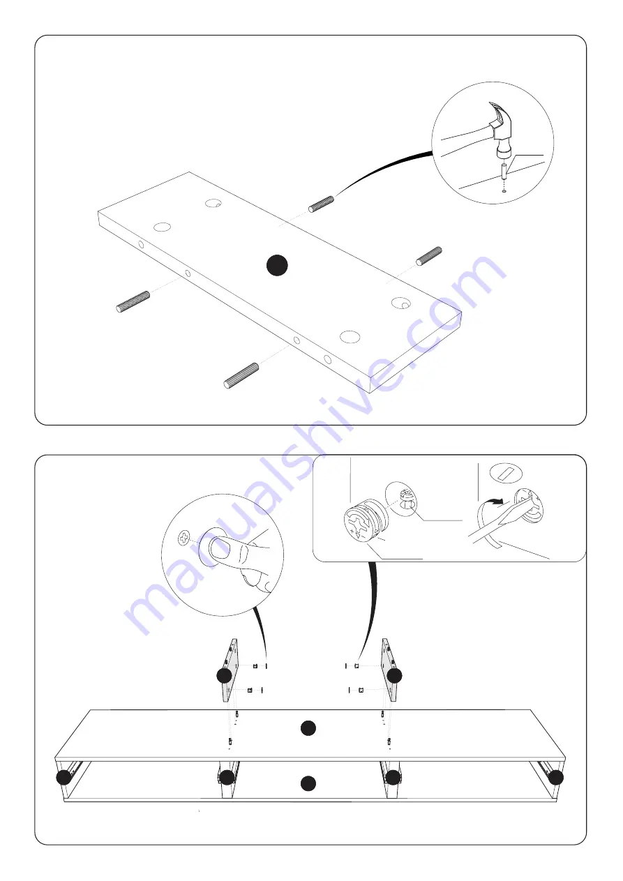 Manhattan Comfort Cabrini 23851 Assembly Instructions Manual Download Page 16