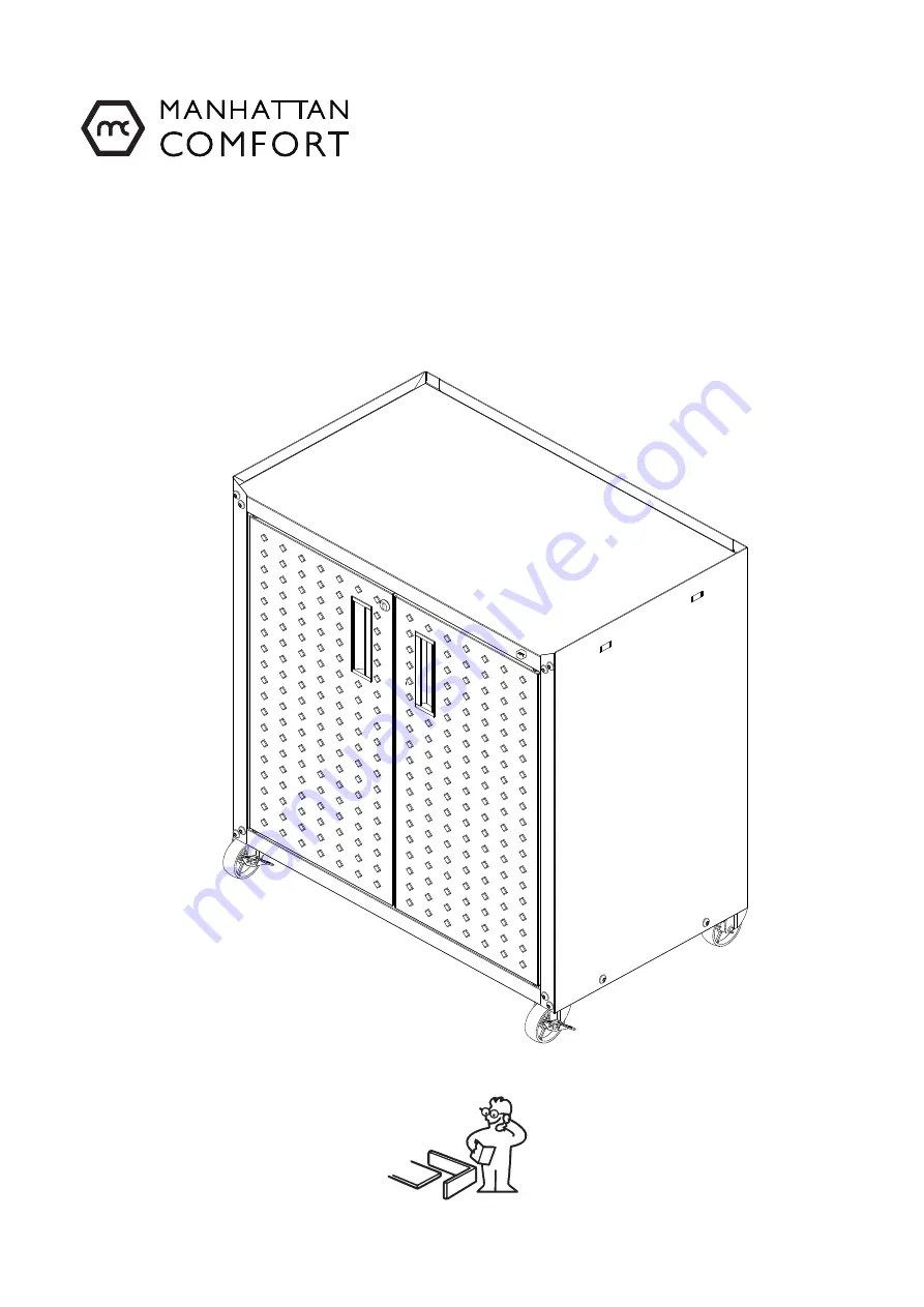 Manhattan Comfort Fortress 3GMCC Скачать руководство пользователя страница 1