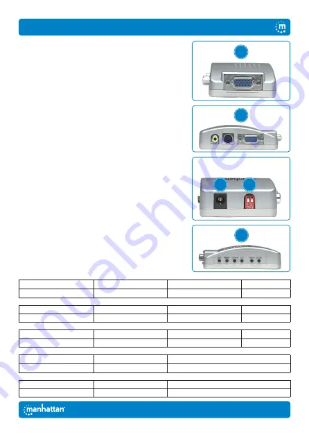 Manhattan 150095 Instructions Manual Download Page 3