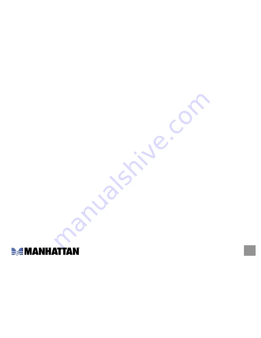 Manhattan 160360 User Manual Download Page 3