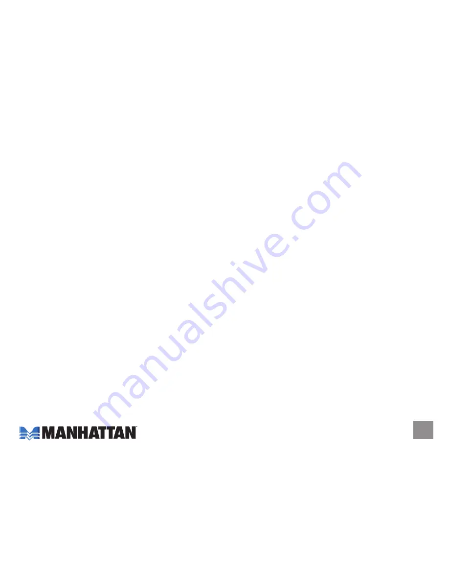 Manhattan 160377 User Manual Download Page 5