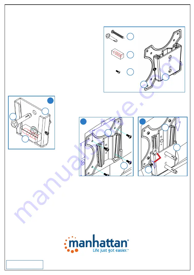 Manhattan 422840 Install Manual Download Page 1