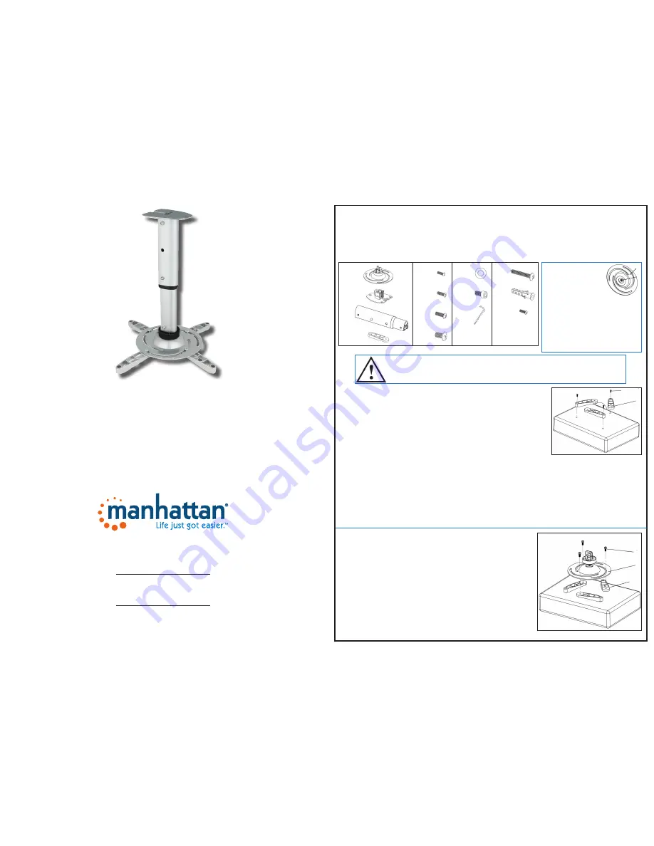 Manhattan 424820 Install Manual Download Page 1