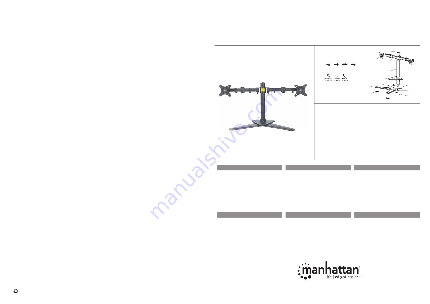 Manhattan 461108 Instructions Download Page 1