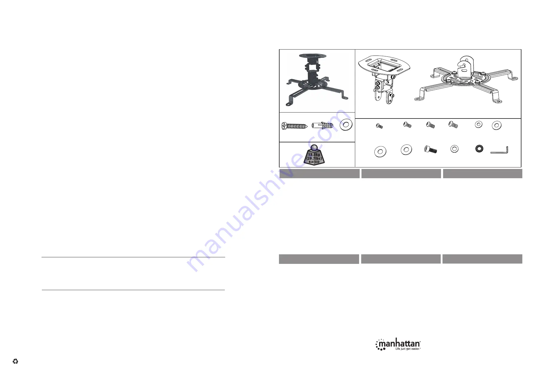 Manhattan 461184 Instructions Download Page 1