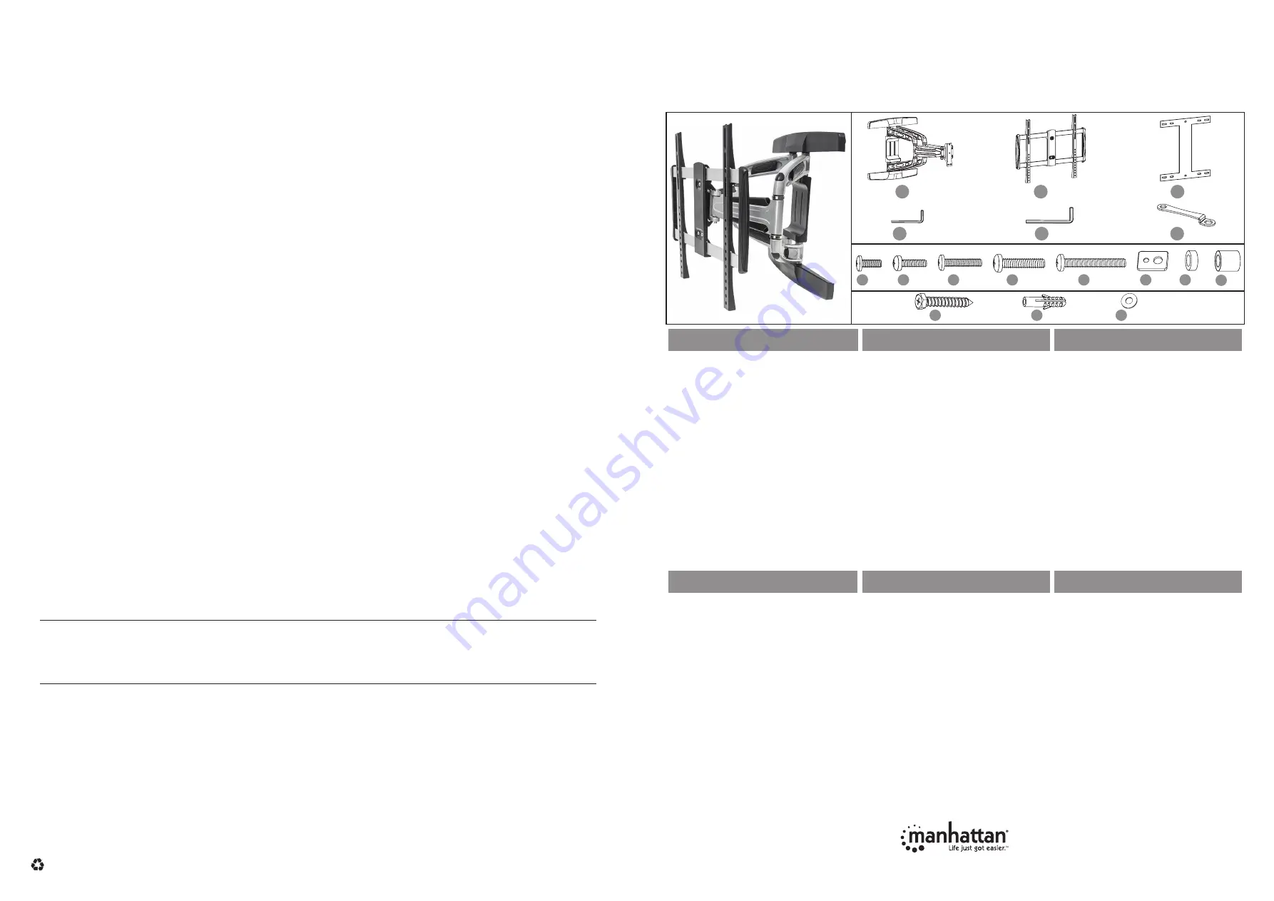 Manhattan 461306 Instructions Download Page 1