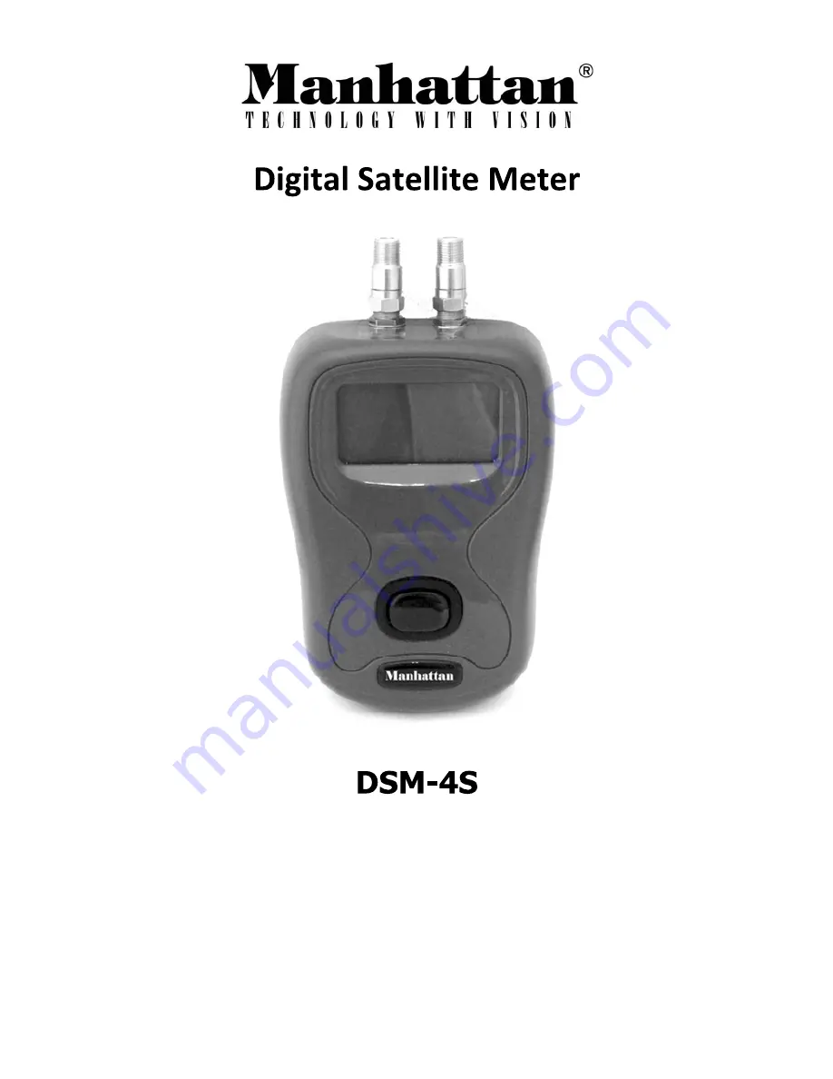 Manhattan DSM-4S Instruction Manual Download Page 1