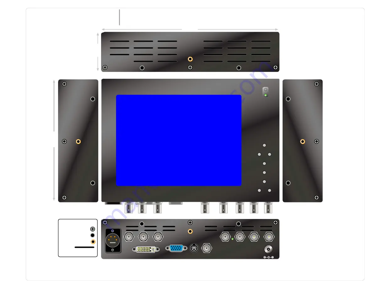 Manhattan HD8400 Quick Manual Download Page 3