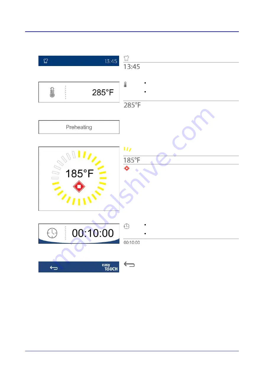 Manitowoc Convotherm 4 easyTouch Operating Instructions Manual Download Page 33