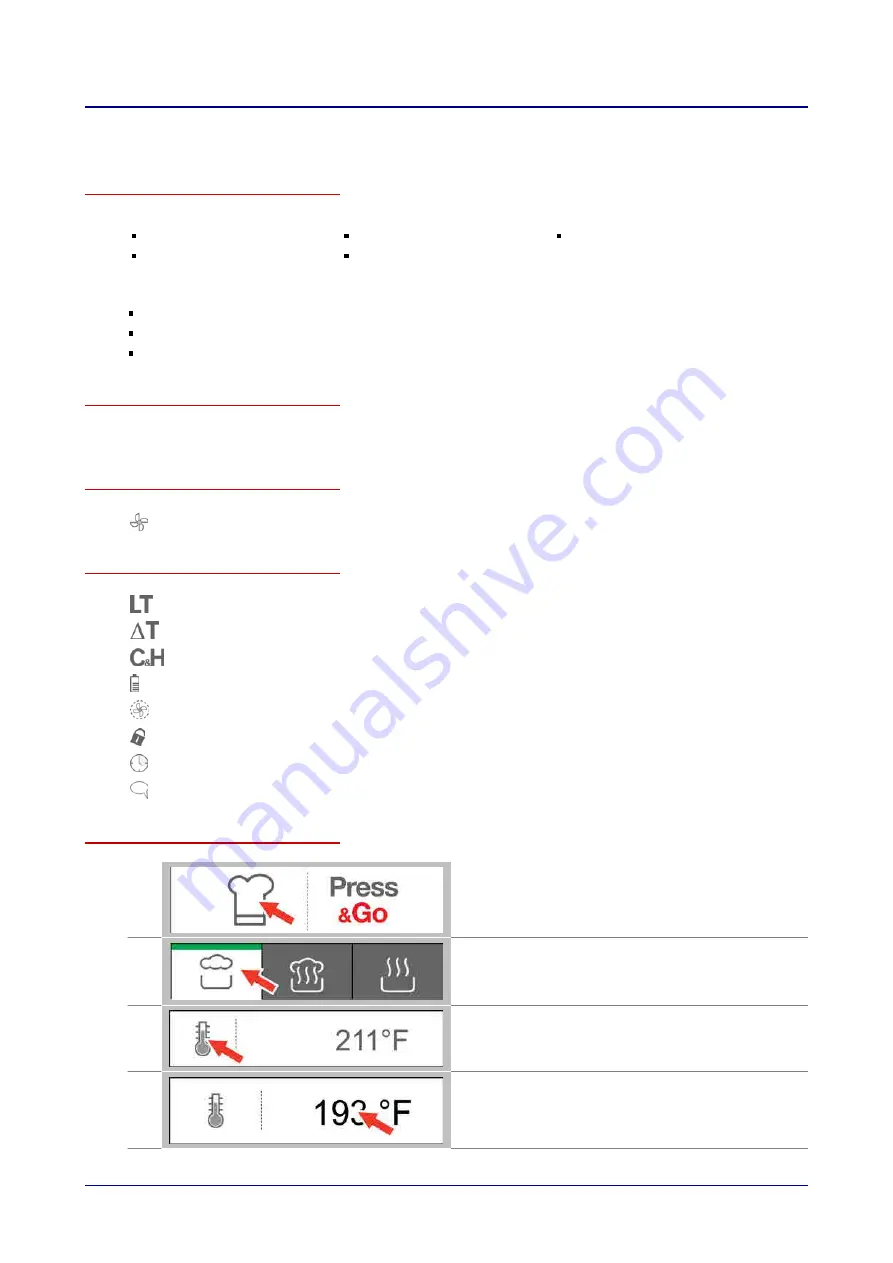 Manitowoc Convotherm 4 easyTouch Operating Instructions Manual Download Page 41