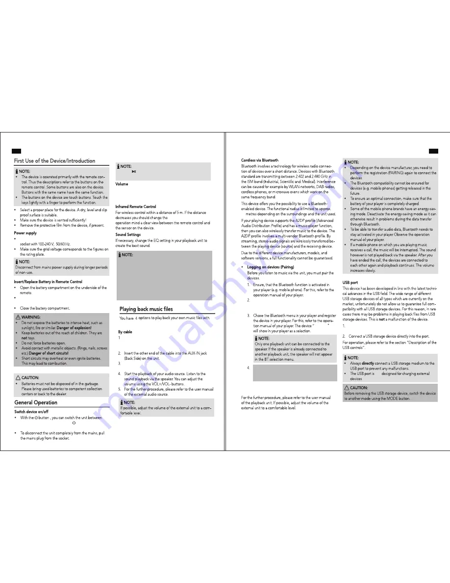 Maniway MW-1265 Operating Instructions Manual Download Page 4