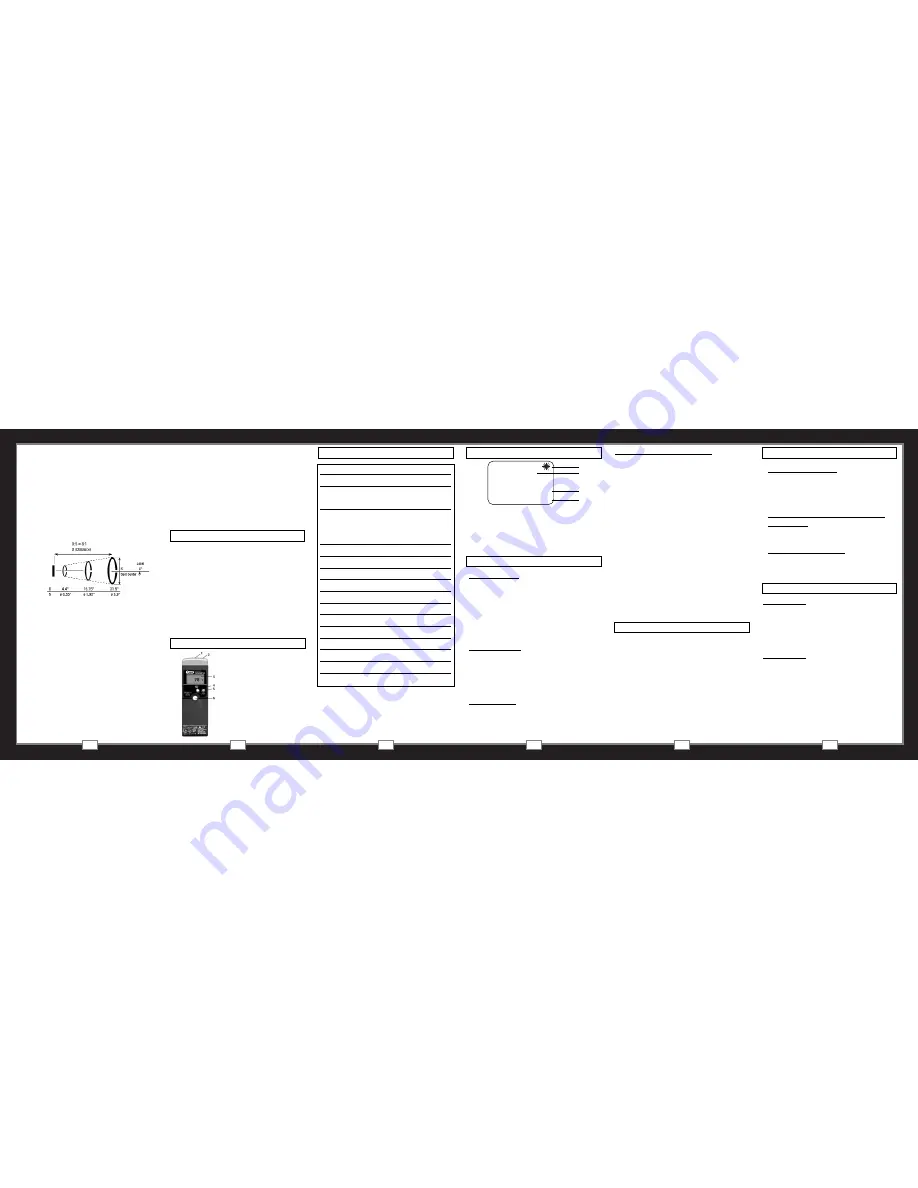 Mannix IRT6 Operation Manual Download Page 1