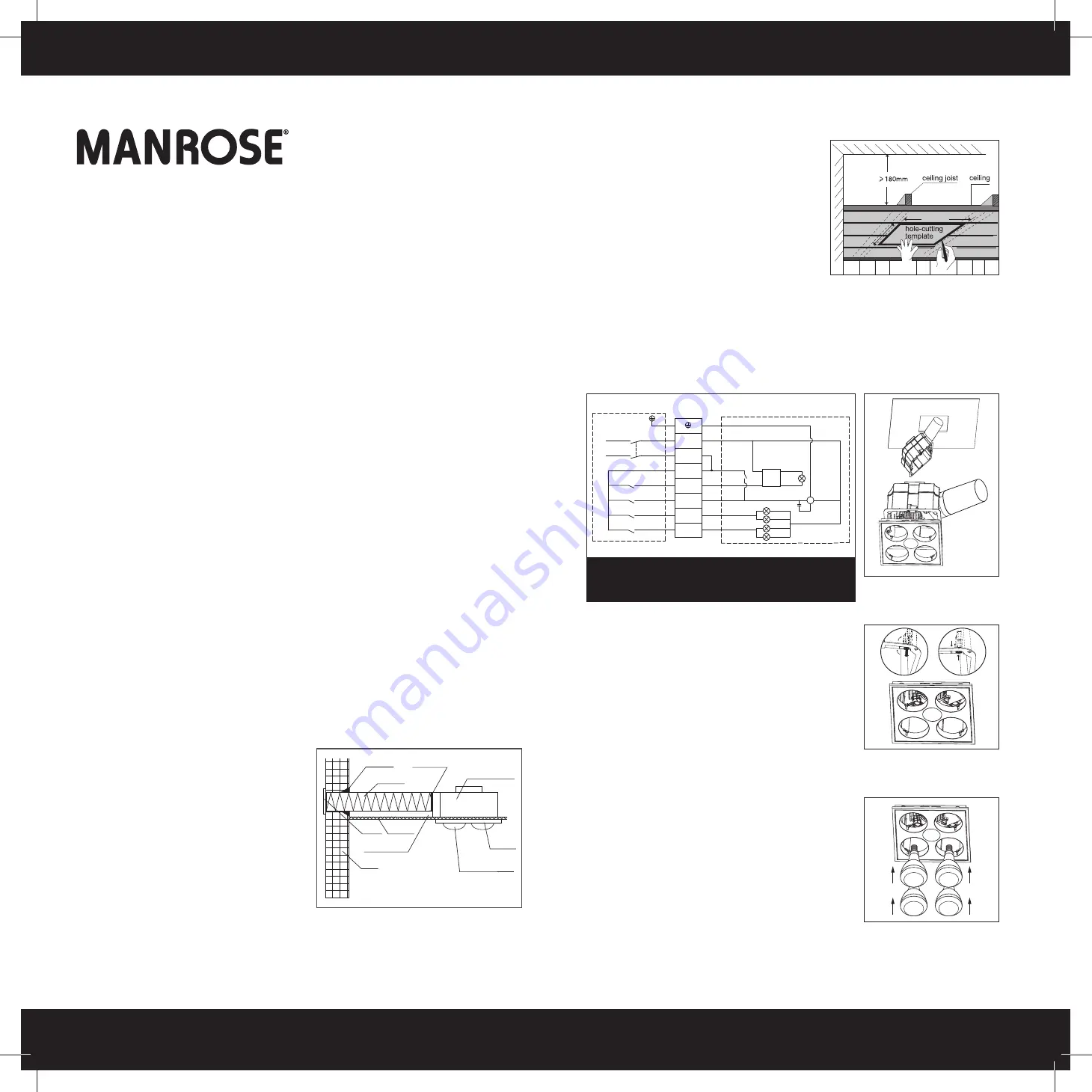 Manrose FAN6882 Installation Instructions Download Page 1