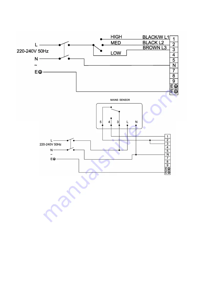 Manrose MANI3000N Скачать руководство пользователя страница 6