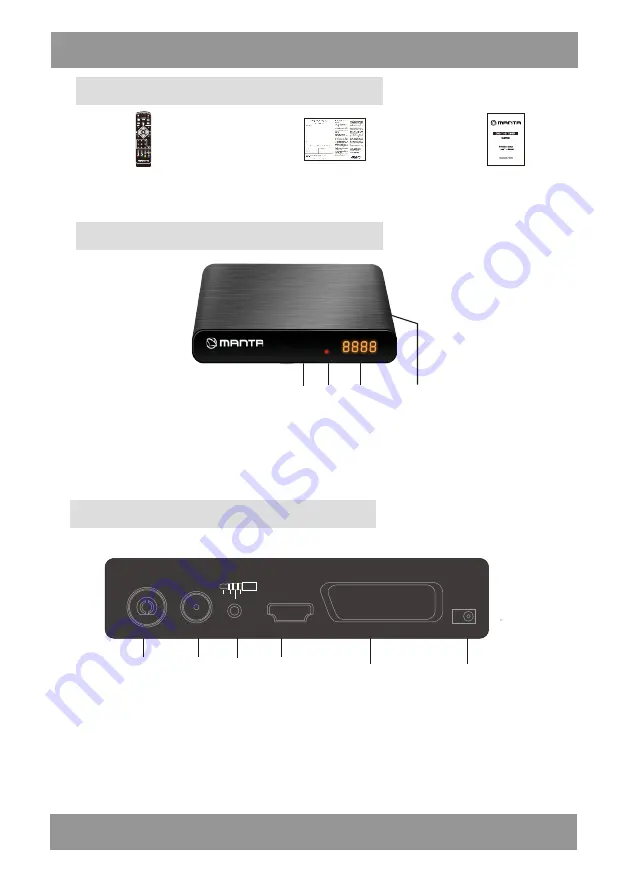 Manta DVBT013T2 User Manual Download Page 2