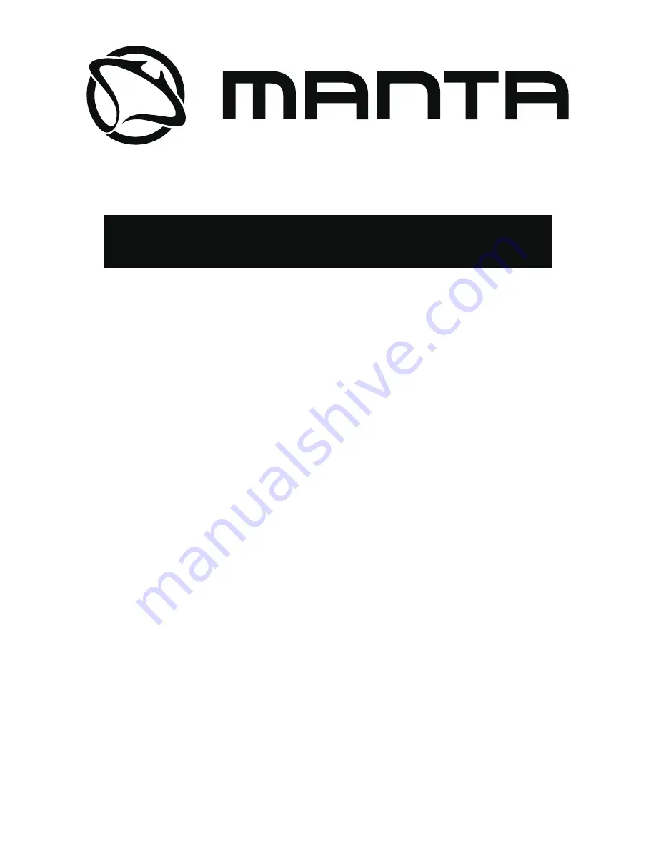 Manta rainbow eye MA417 User Manual Download Page 1