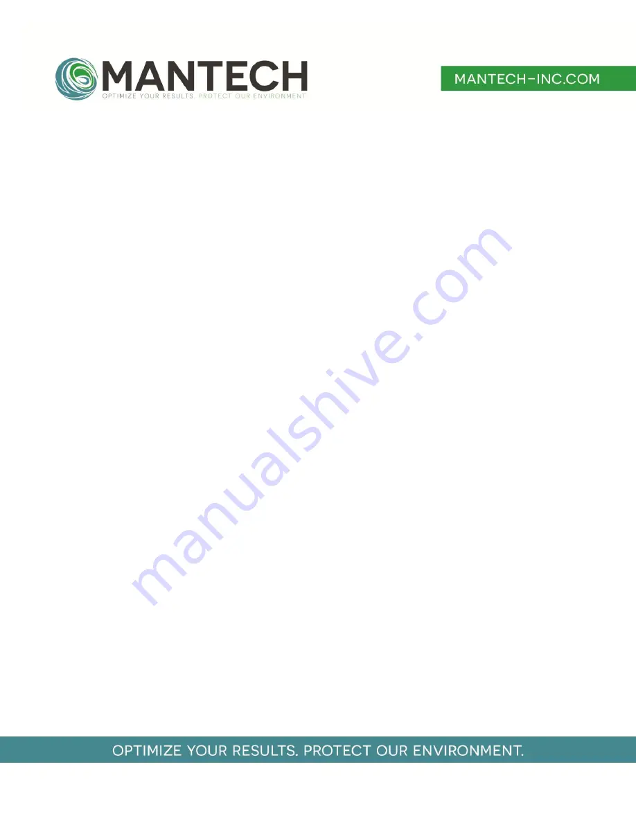 Mantech L100 PeCOD Operation Manual Download Page 6