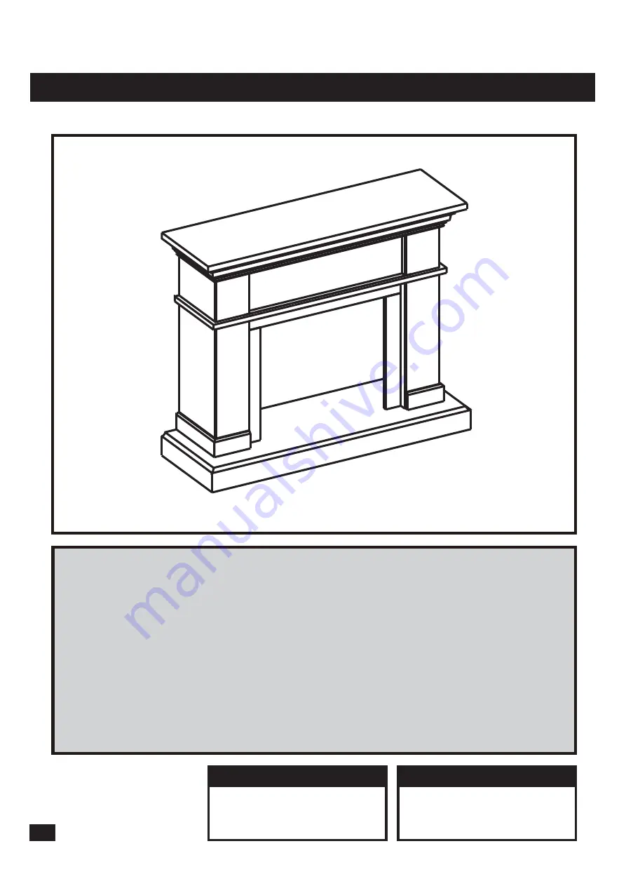 Mantel 23WM9029 Instruction Manual Download Page 6