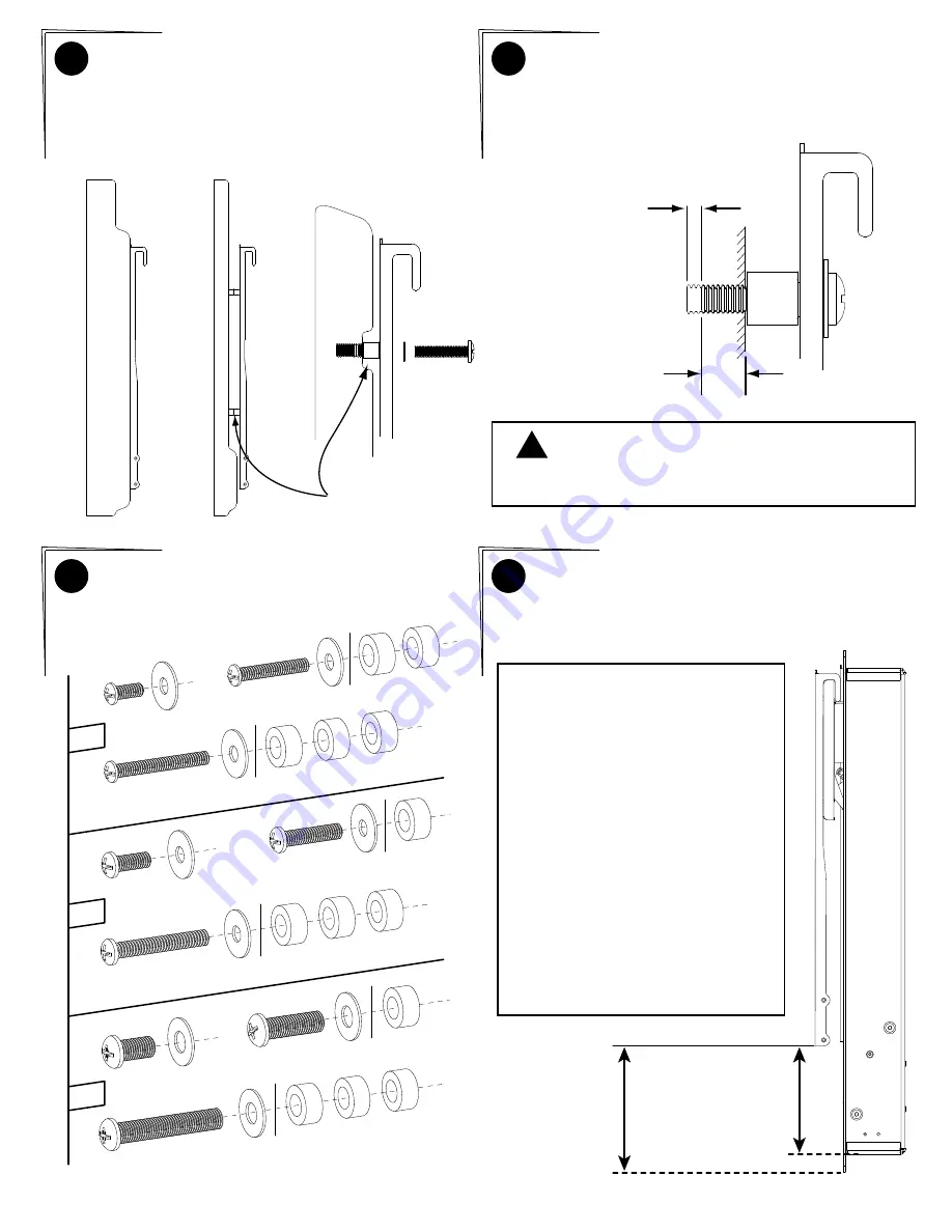 MantelMount MM855 Installation Instructions Manual Download Page 4