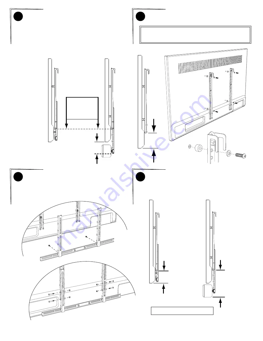 MantelMount MM855 Installation Instructions Manual Download Page 5