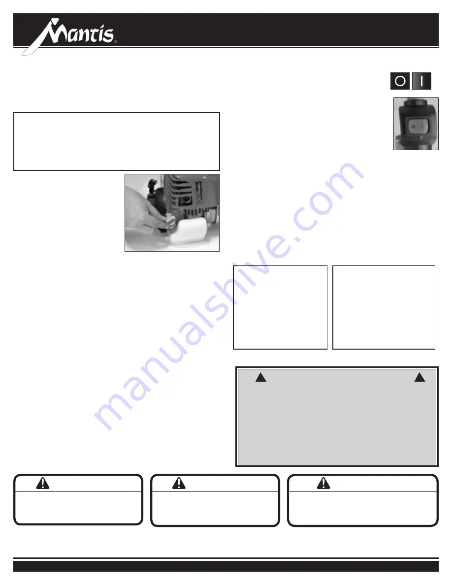 Mantis 7268 Operator'S & Parts Manual Download Page 30