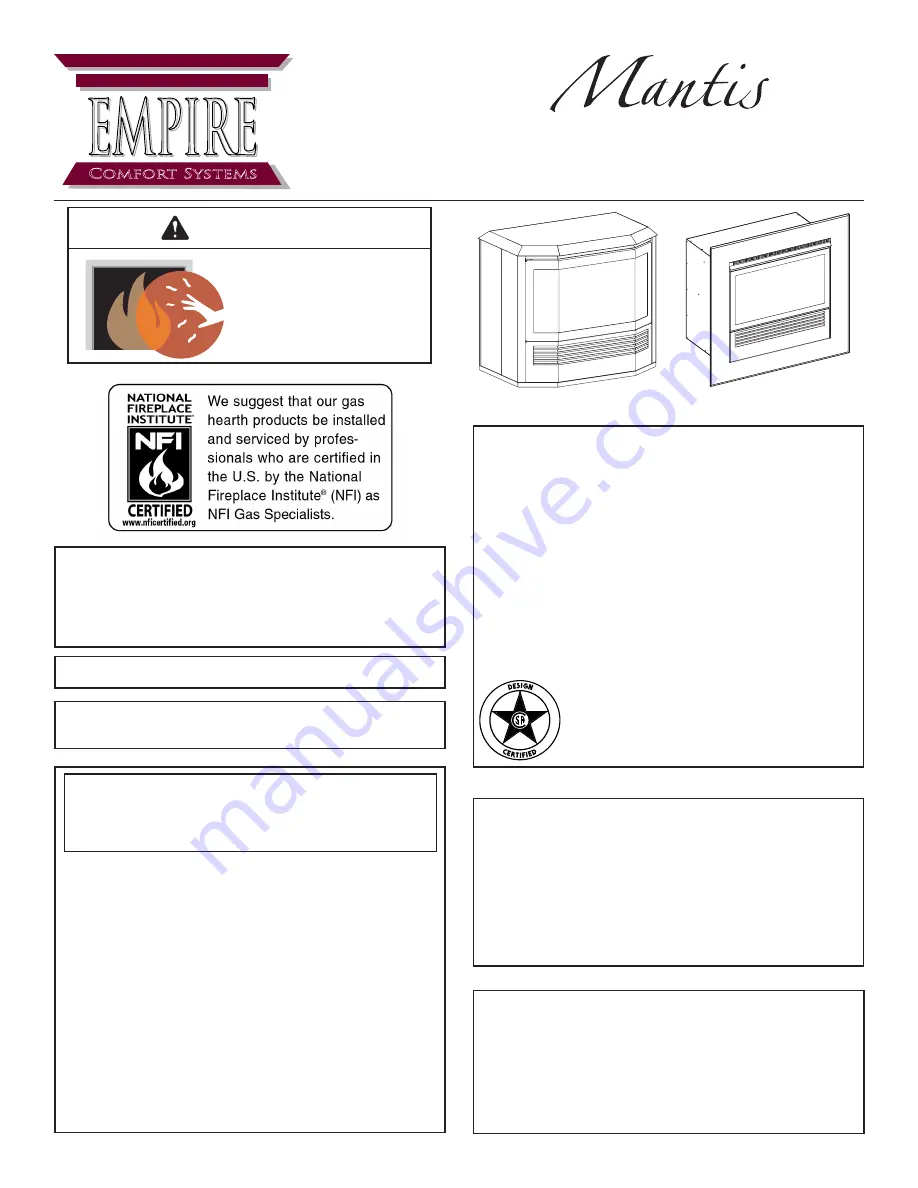 Mantis BF28BM-4 Installation Instructions Manual Download Page 1