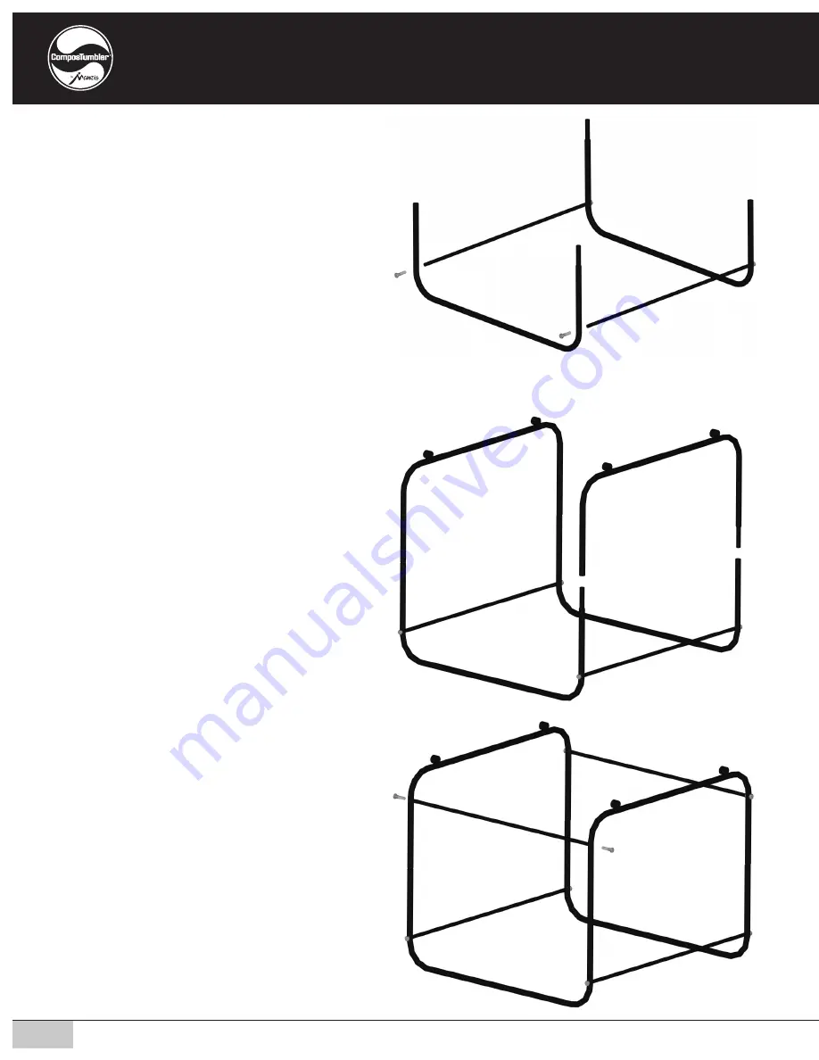 Mantis ComposTumbler CT01001 Assembly Manual Download Page 3