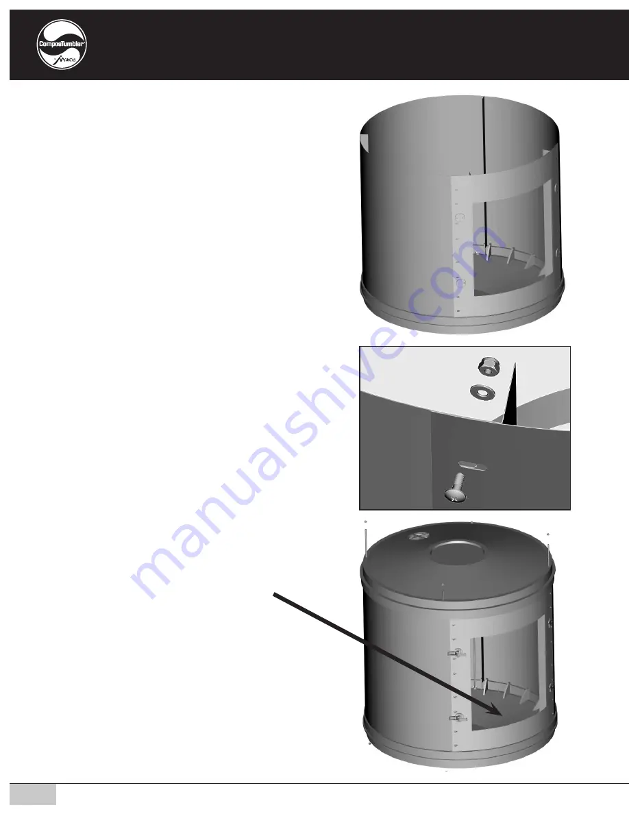 Mantis ComposTumbler CT01001 Assembly Manual Download Page 7