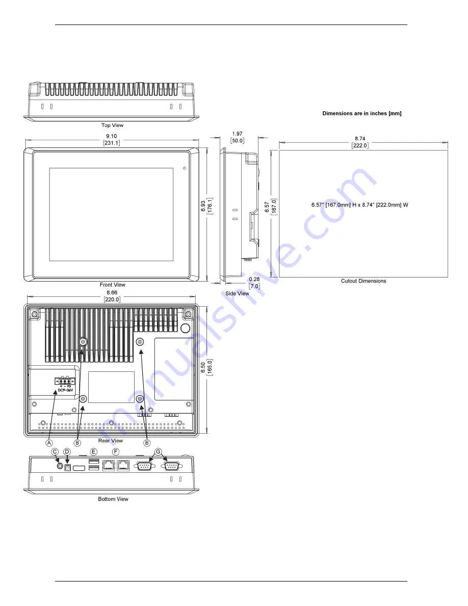 Maple Systems OMI6800B Series Скачать руководство пользователя страница 8