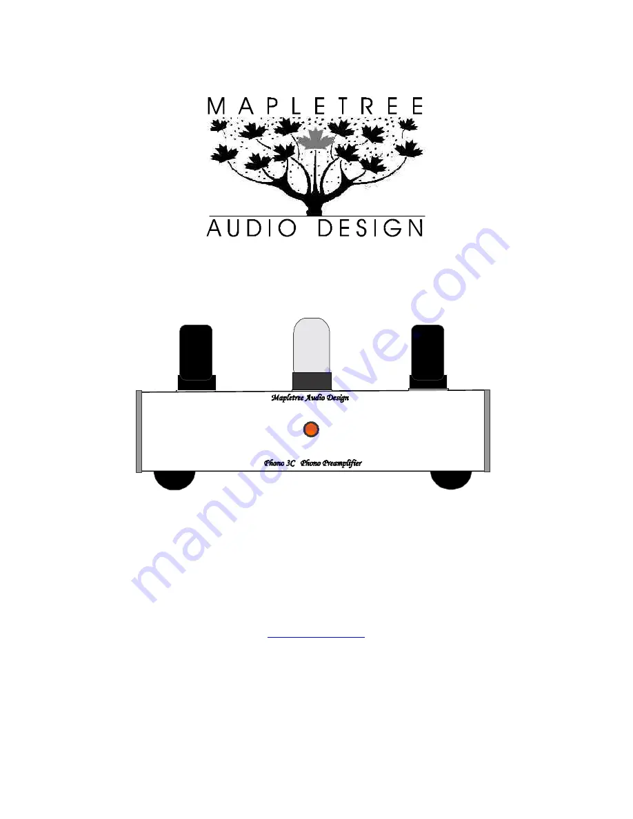 Mapletree Phono 3C Скачать руководство пользователя страница 1