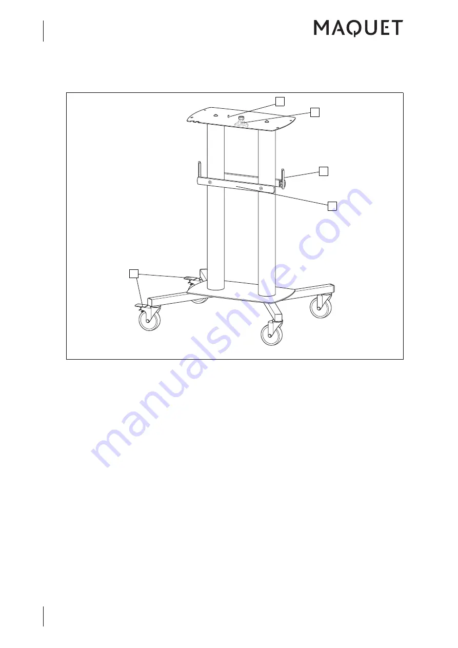 Maquet 5752 2345 Operating Instructions Manual Download Page 16