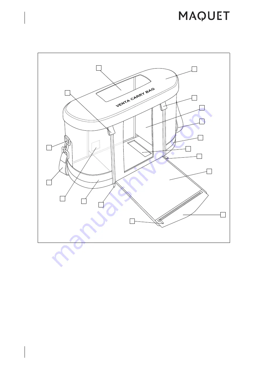 Maquet 5752 2345 Operating Instructions Manual Download Page 18