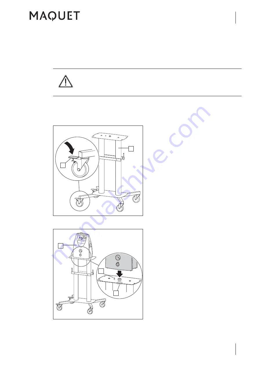 Maquet 5752 2345 Operating Instructions Manual Download Page 35