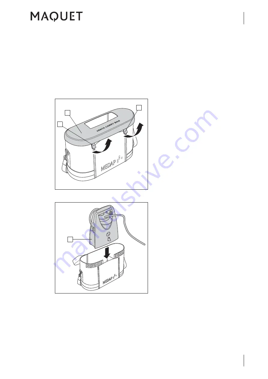 Maquet 5752 2345 Operating Instructions Manual Download Page 37