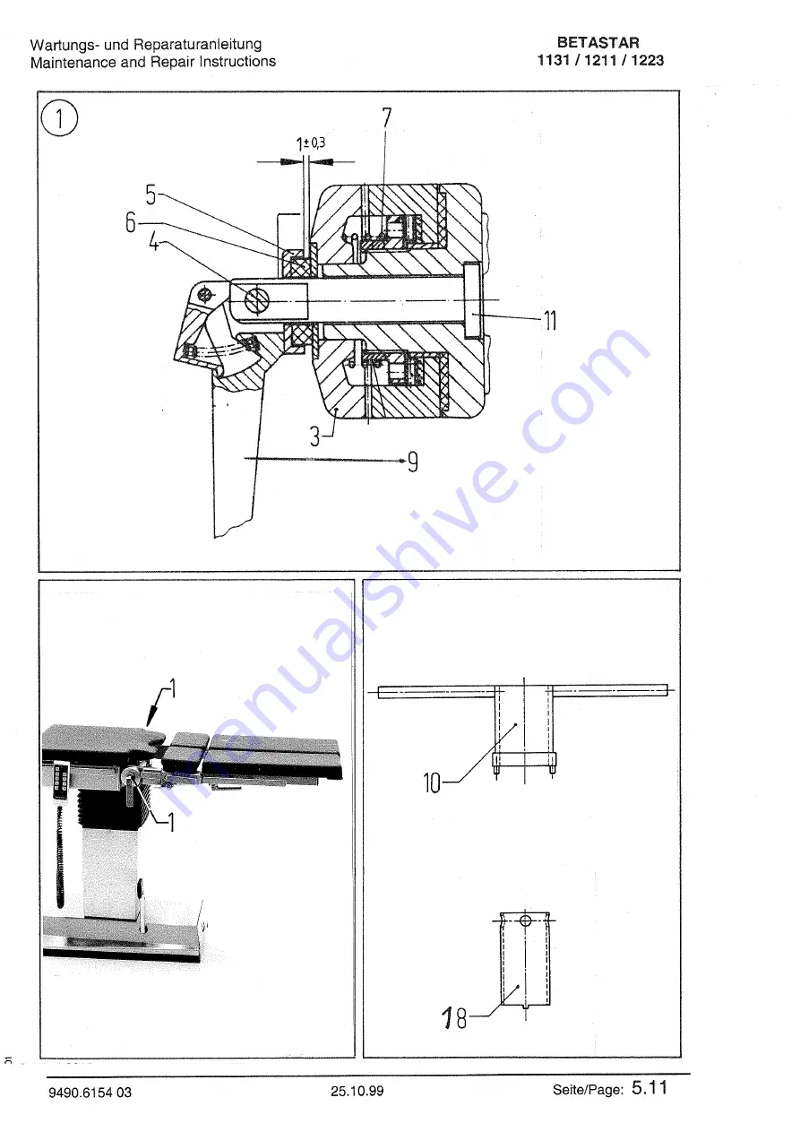 Maquet Betastar 1131 Maintenance & Repair Instructions Download Page 84