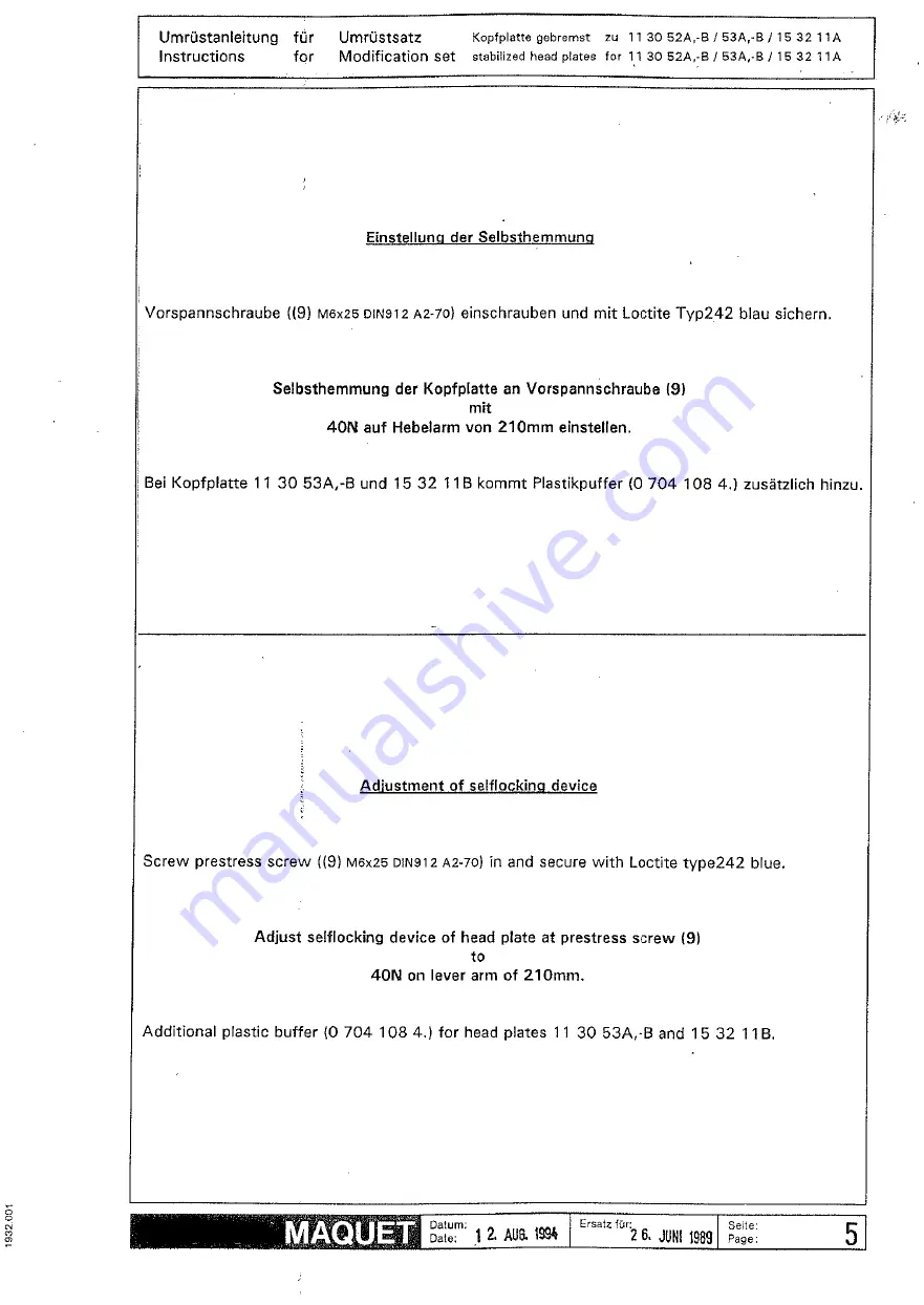 Maquet Betastar 1131 Скачать руководство пользователя страница 142