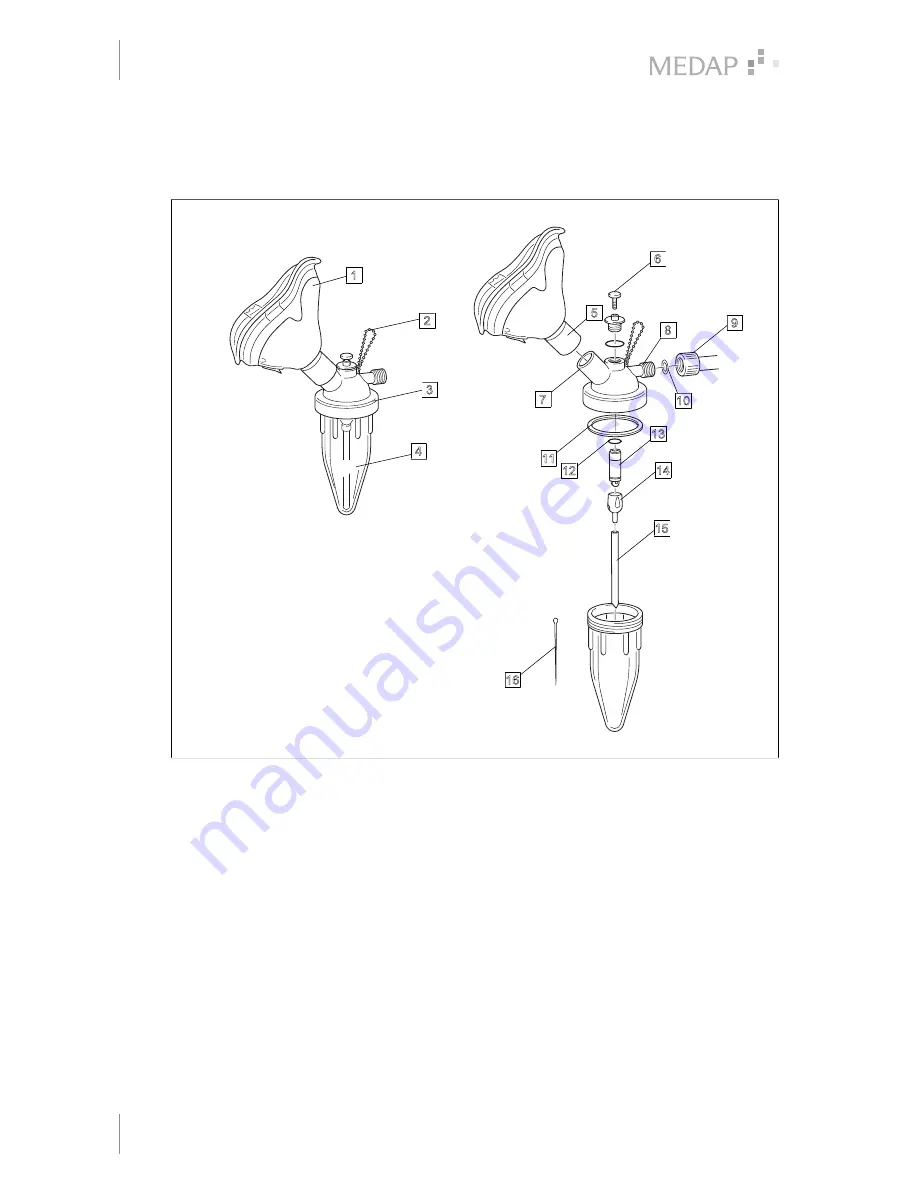 Maquet Medap Operating Instructions Manual Download Page 8