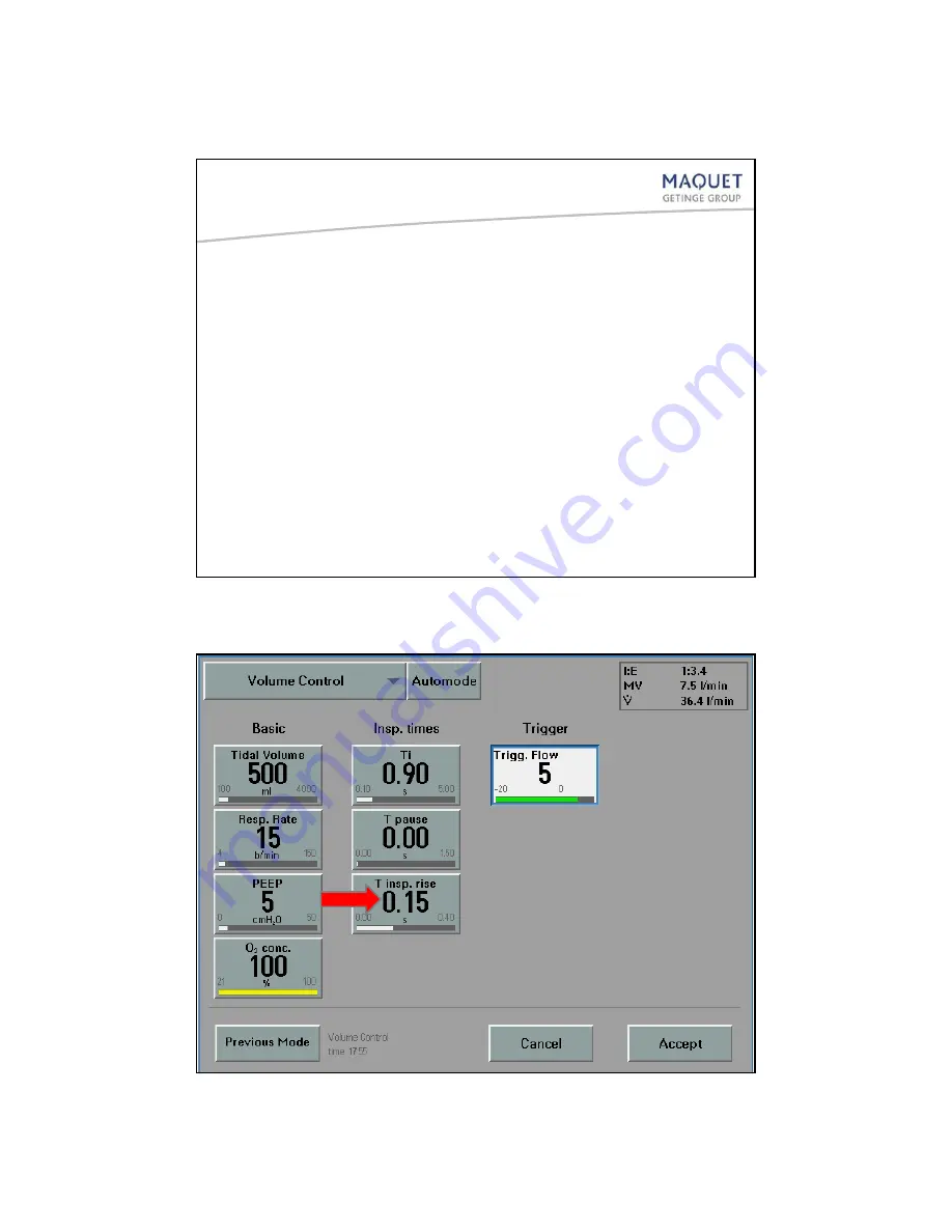 Maquet SERVO-i Скачать руководство пользователя страница 16