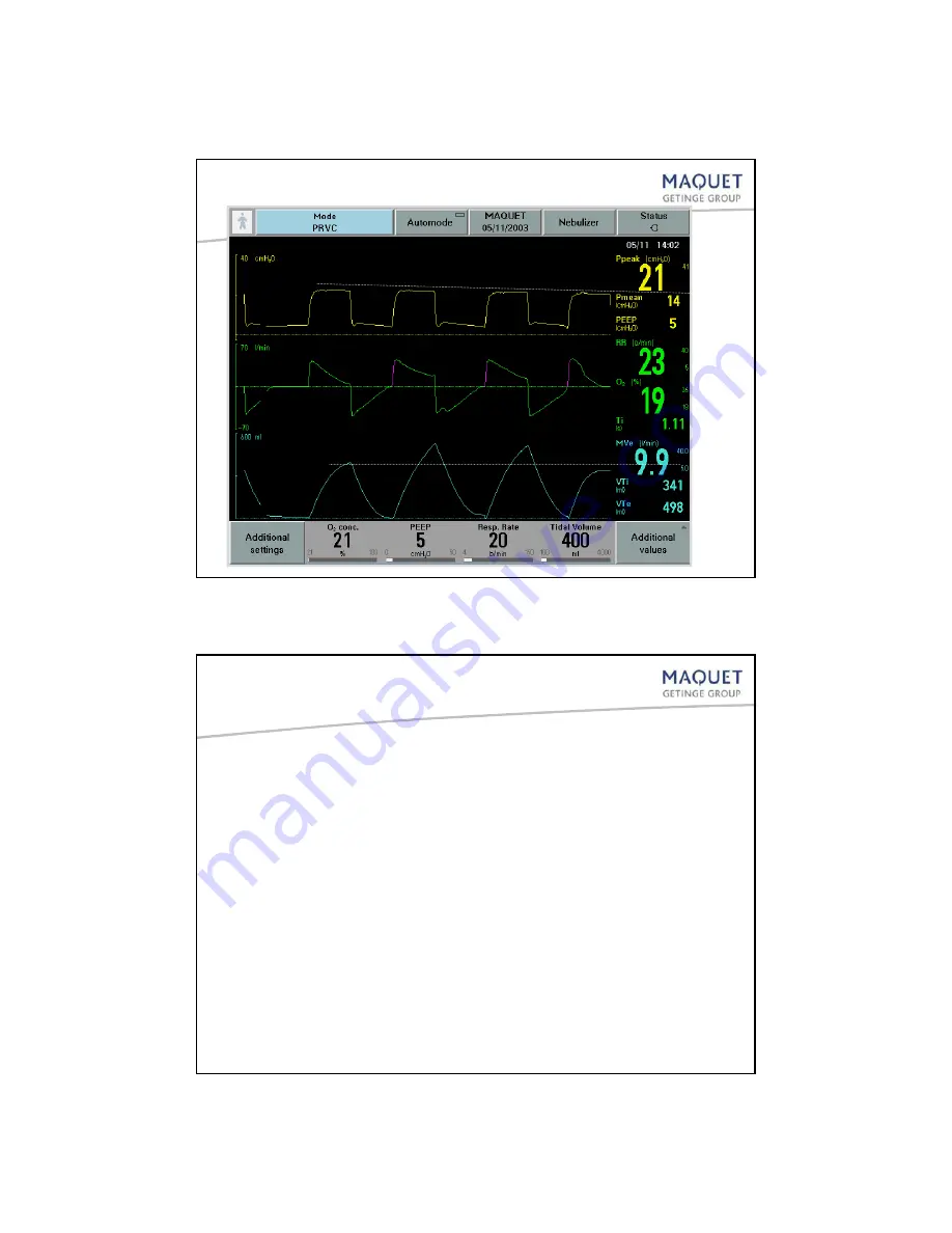 Maquet SERVO-i Скачать руководство пользователя страница 23