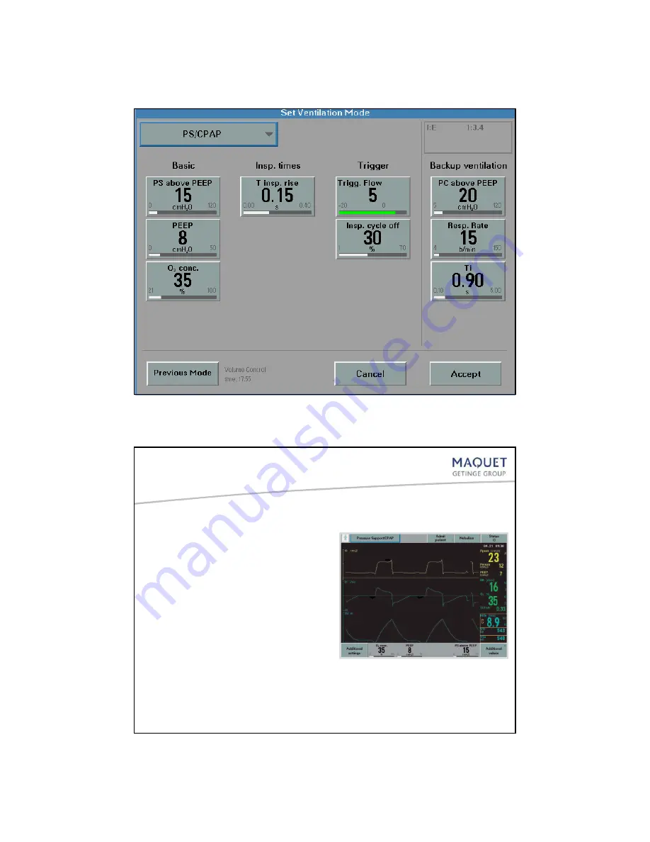 Maquet SERVO-i Скачать руководство пользователя страница 27