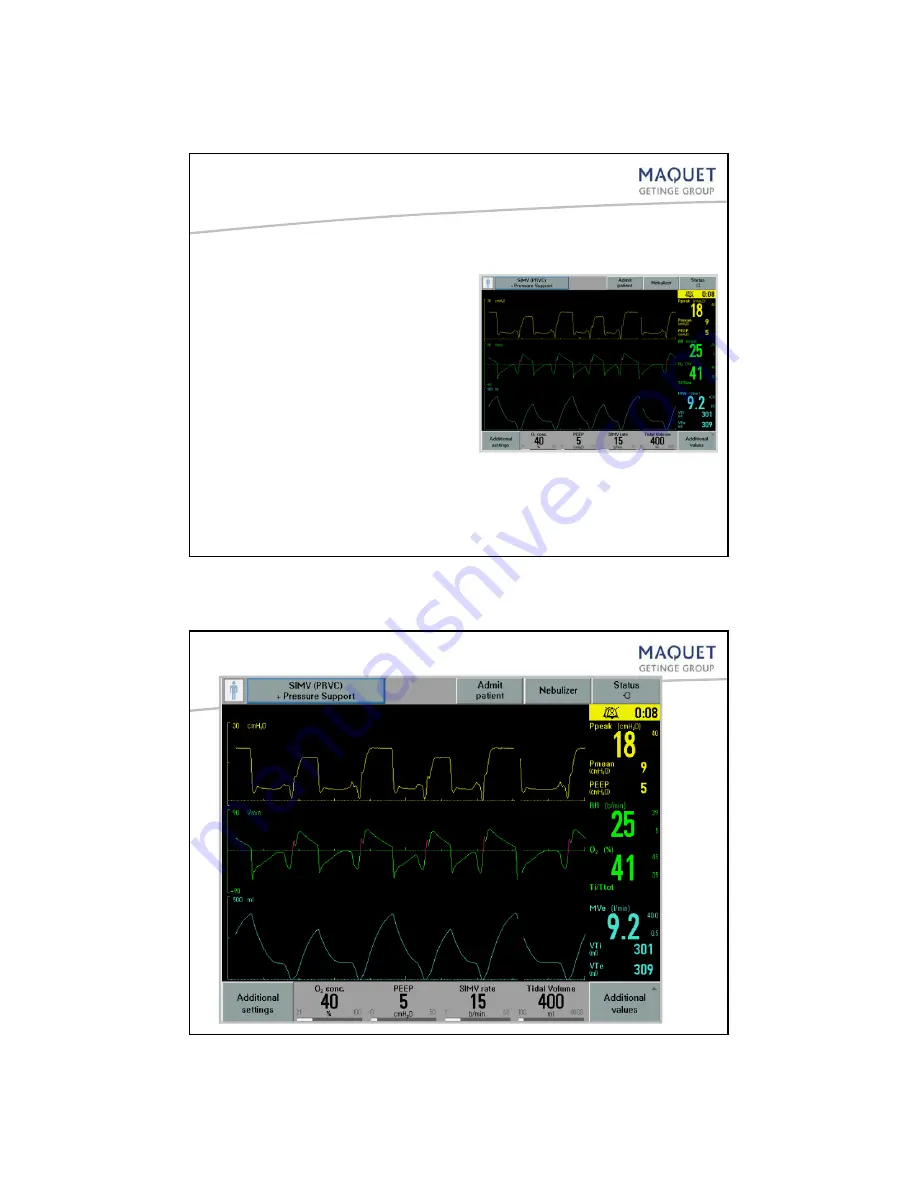 Maquet SERVO-i Скачать руководство пользователя страница 38