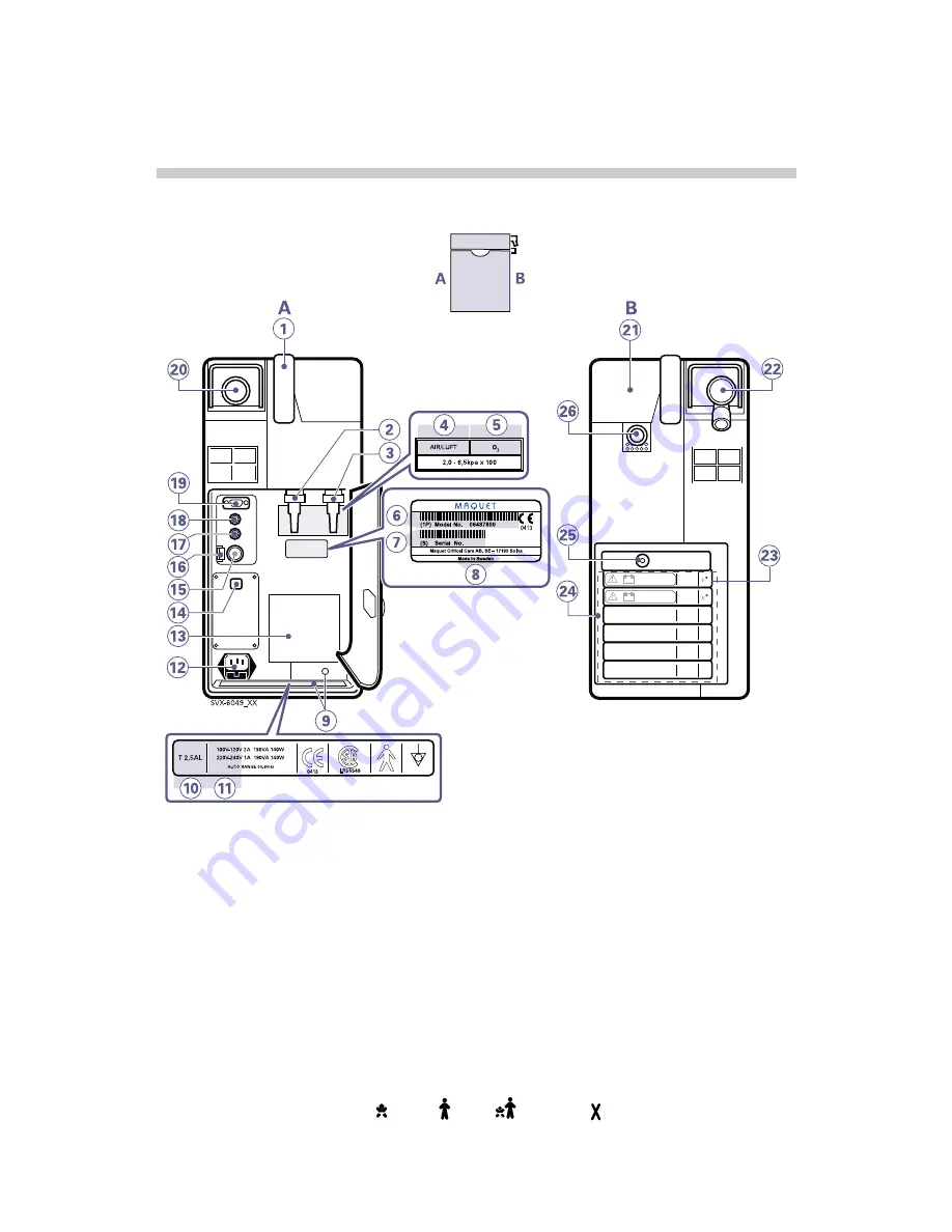 Maquet SERVO-i Скачать руководство пользователя страница 65