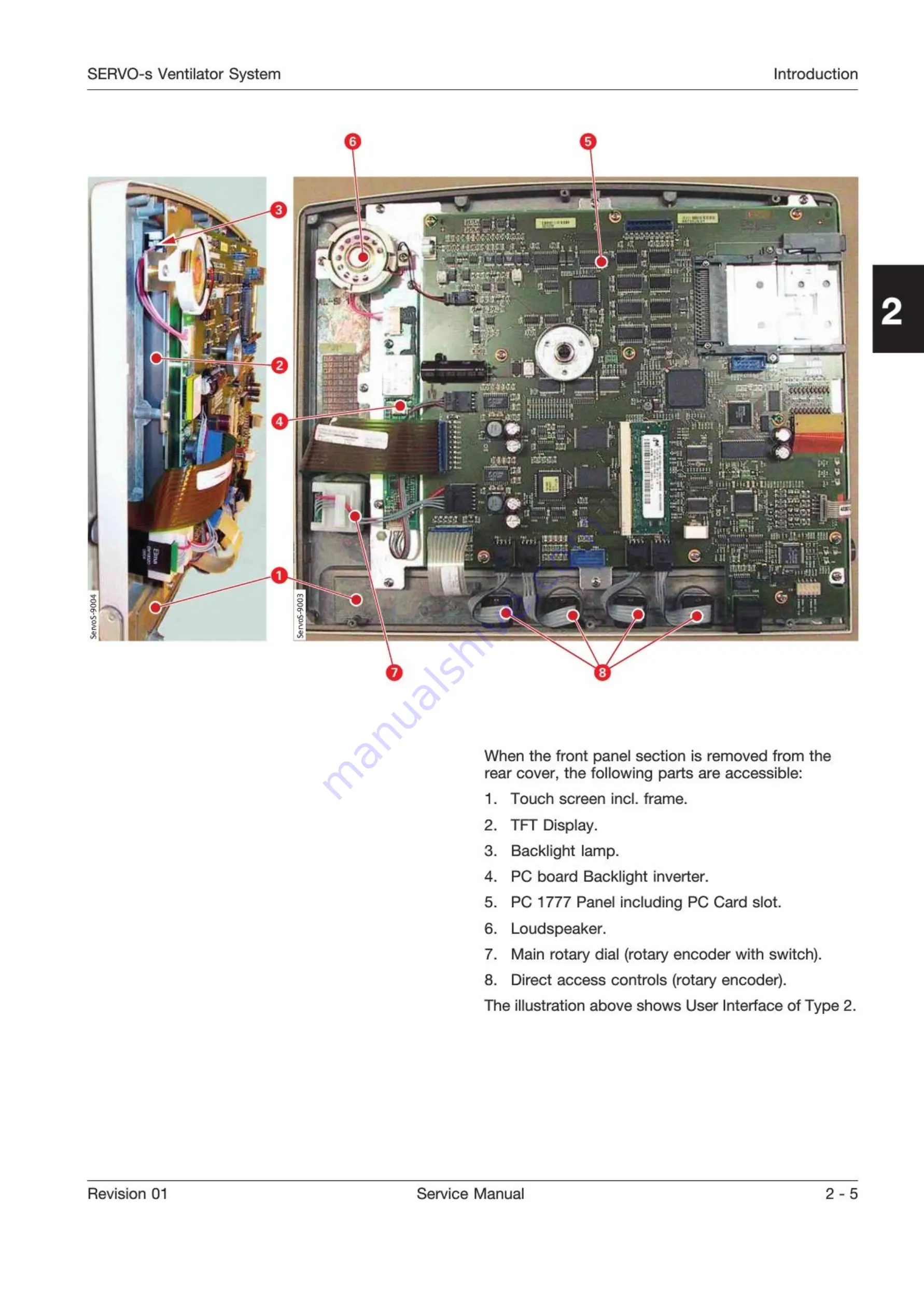 Maquet SERVO-s Service Manual Download Page 13